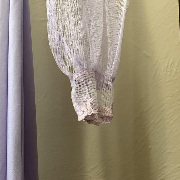 Vintage Handmade Lavender Dress - Picture 3 of 8